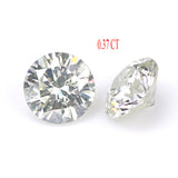 Natural Loose Round Brilliant Cut Diamond White - J Color 0.37 CT 3.60 MM Round Shape Rose Cut Diamond L1989