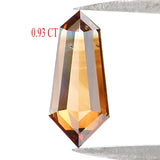Natural Loose Shield Brown Color Diamond 0.93 CT 10.25 MM Shield Shape Rose Cut Diamond KDL1795