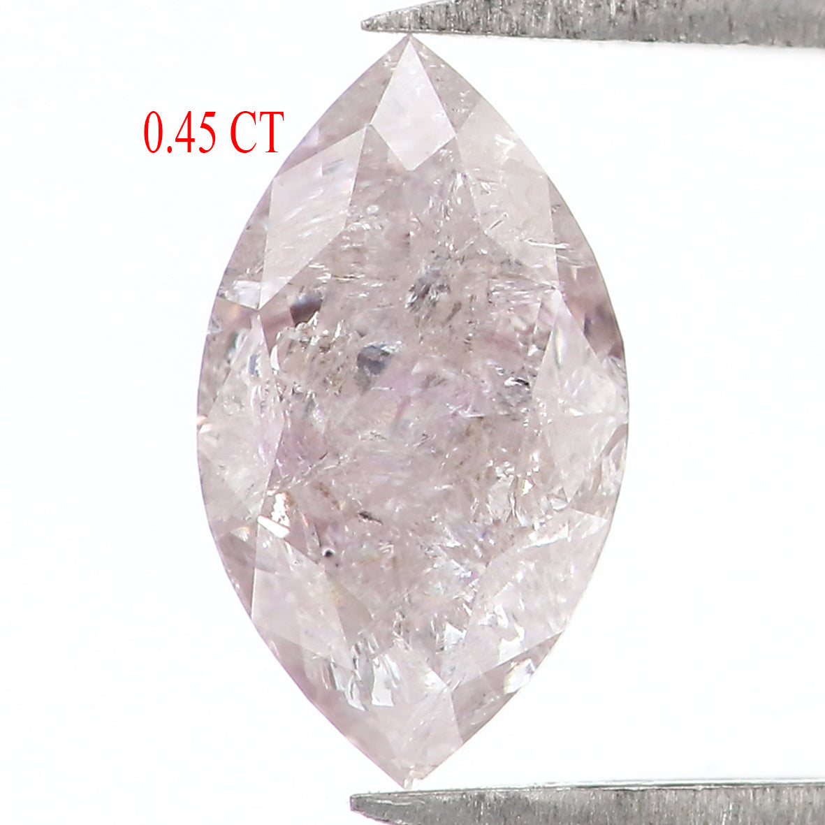 0.45 CT Natural Loose Marquise Shape Diamond Pink Color Marquise Diamond 6.80 MM Natural Light Pink Marquise Brilliant Cut Diamond LQ1588