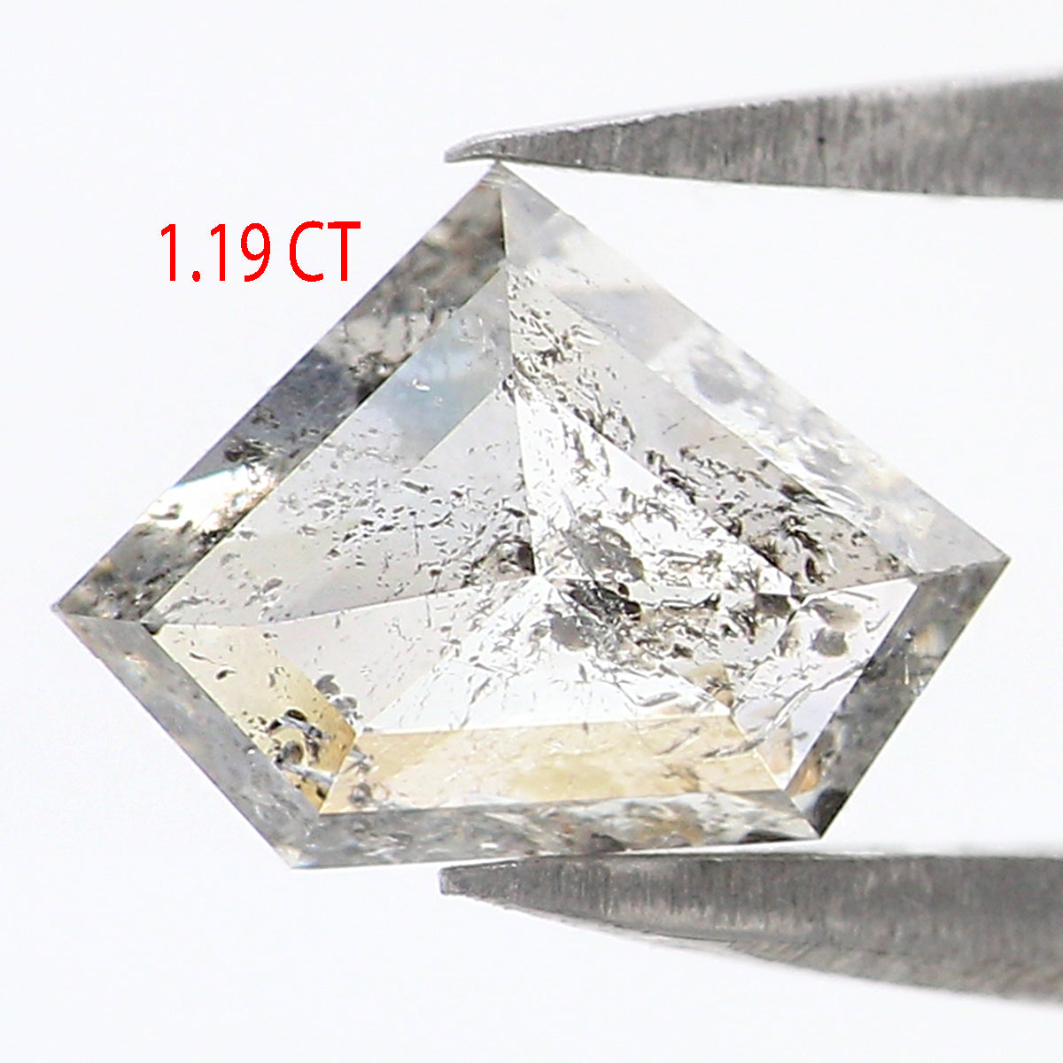 Natural Loose Shield Diamond White-G Color 1.19 CT 5.95 MM Shield Shape Rose Cut Diamond L2605