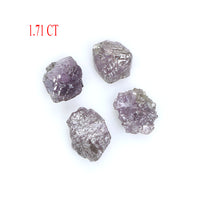 Natural Loose Rough Diamond Pink Color 1.71 CT 4.20 MM Rough Shape Diamond KR2163