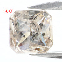 Natural Loose Radiant Diamond White - I Color 1.43 CT 5.97 MM Radiant Shape Brilliant Cut Diamond KDL2662