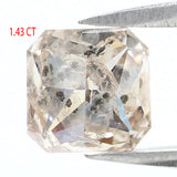 Natural Loose Radiant Diamond White - I Color 1.43 CT 5.97 MM Radiant Shape Brilliant Cut Diamond KDL2662