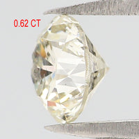 Natural Loose Round Brilliant Cut Diamond White - J Color 0.62 CT 5.28 MM Round Shape Brilliant Cut Diamond L2643