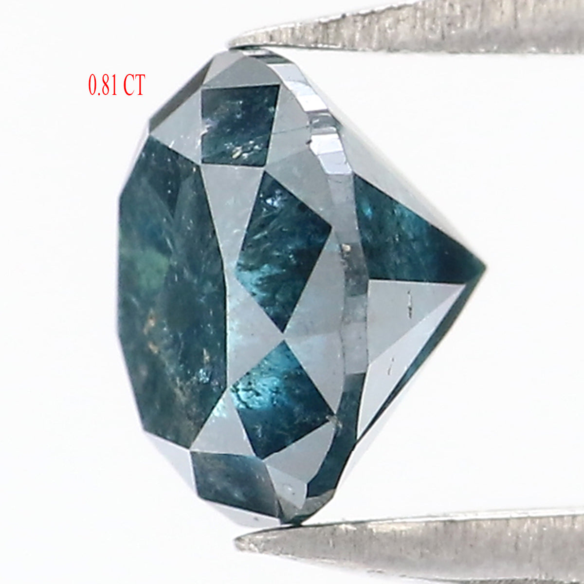 Natural Loose Round Blue Color Diamond 0.81 CT 5.50 MM Round Shape Brilliant Cut Diamond L8753