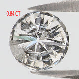 Natural Loose Round Brilliant Cut Diamond White - G Color 0.84 CT 5.61 MM Round Shape Brilliant Cut Diamond KDL2657