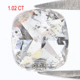 Natural Loose Cushion Diamond White - F Color 1.02 CT 5.78 MM Cushion Shape Rose Cut Diamond L2663