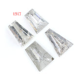Natural Loose Baguette Diamond White Color 0.58 CT 3.75 MM Baguette Shape Rose Cut Diamond KR2498