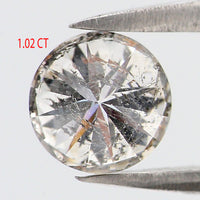 Natural Loose Round Brilliant Cut Diamond White - G Color 1.02 CT 6.06 MM Round Shape Brilliant Cut Diamond L2641