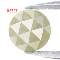 Natural Loose Rose Cut Diamond Grey Color 0.82 CT 5.30 MM Round Rose Cut Shape Diamond KR1902