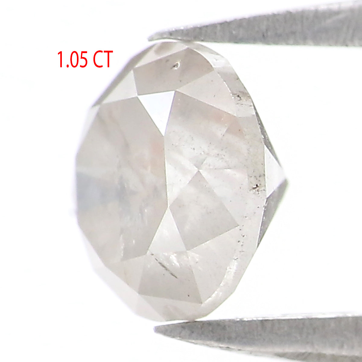 Natural Loose Round Brilliant Cut Diamond Gray Color 1.05 CT 5.92 MM Round Shape Brilliant Cut Diamond L2569