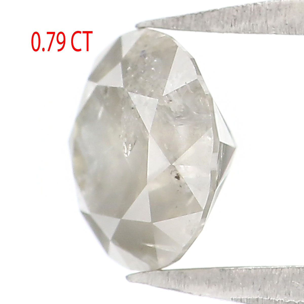 0.79 CT Natural Loose Round Shape Diamond Grey Color Round Cut Diamond 5.90 MM Natural Loose Grey Color Round Brilliant Cut Diamond KQ1779