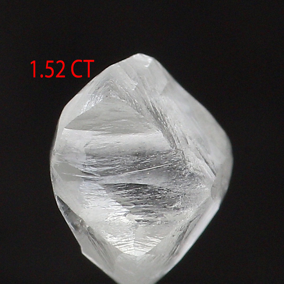 Natural Loose Rough White-F Color Diamond 1.52 CT 6.67 MM Rough Irregular Cut Diamond KDL2495