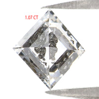 Natural Loose Kite Diamond White-F Color 1.07 CT 7.44 MM Kite Shape Rose Cut Diamond KDL2677