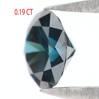 Natural Loose Round Blue Color Diamond 0.19 CT 3.80 MM Round Shape Brilliant Cut Diamond L6692