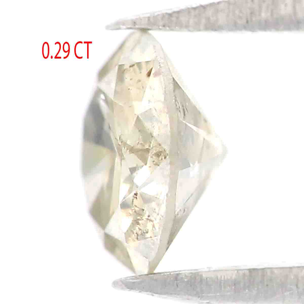 0.29 Ct Natural Loose Round Shape Diamond Fancy White Color Round Cut Diamond 4.30 MM Natural White Color Round Brilliant Cut Diamond LQ5091