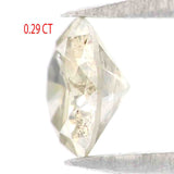 Natural Loose Round Fancy White Color Diamond 0.29 CT 4.30 MM Round Shape Brilliant Cut Diamond L5091