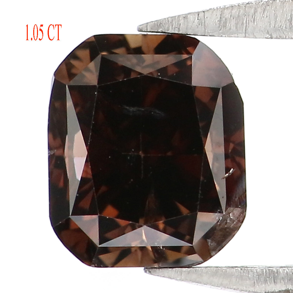 1.05 CT Natural Loose Cushion Shape Diamond Brown Color Cushion Diamond 5.75 MM Natural Brown Diamond Cushion Brilliant Cut Diamond LQ1829