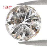 Natural Loose Round Brilliant Cut Diamond White - G Color 1.45 CT 6.75 MM Round Shape Brilliant Cut Diamond KDL2616