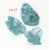 1.41 Ct Natural Loose Diamond, Slice Diamond, Blue Diamond, Polki Diamond, Real Diamond, Diamond Slice, Fancy Diamond, L771