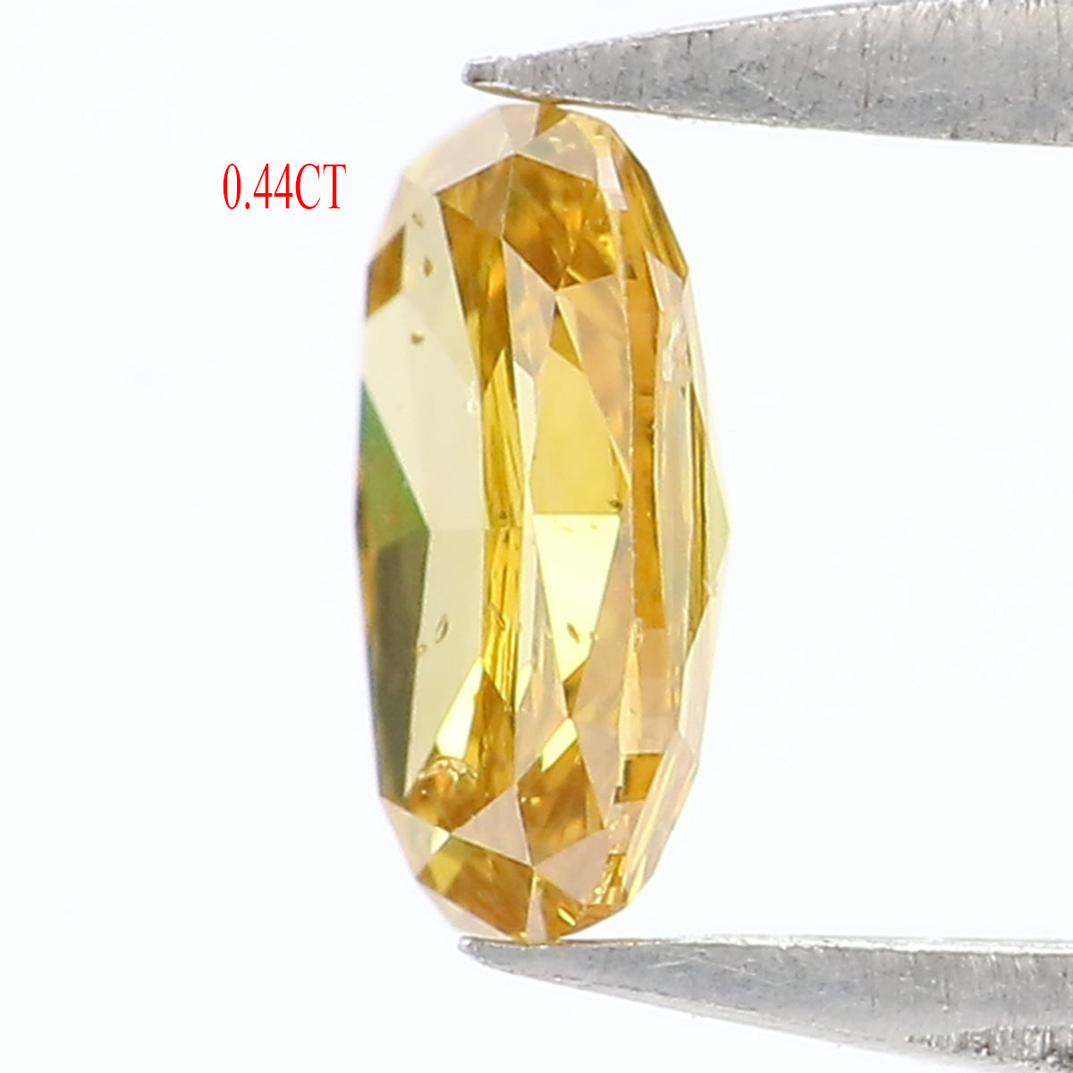 Natural Loose Cushion Coffee Color Diamond 0.44 CT 5.70 MM Cushion Shape Rose Cut Diamond L6439