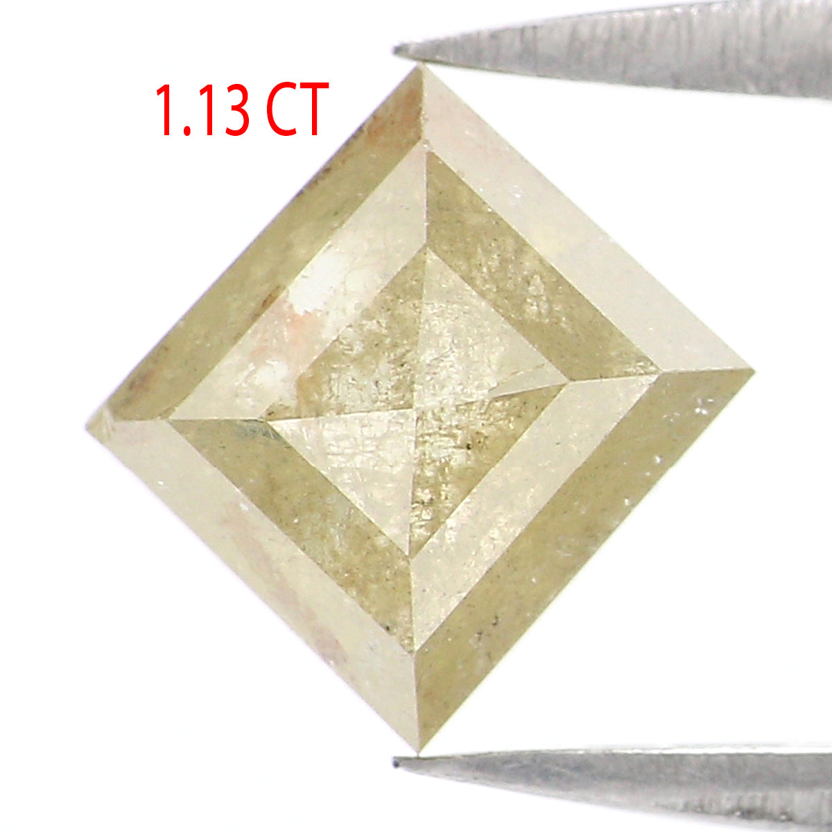 1.13 Ct Natural Loose Kite Shape Diamond Yellow Color Kite Cut Diamond 8.00 MM Natural Loose Yellow Diamond Kite Rose Cut Diamond LQ5348
