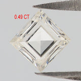 Natural Loose Kite Diamond White-G Color 0.49 CT 6.28 MM Kite Shape Rose Cut Diamond KDL2686