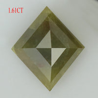 1.61 CT Natural Loose Diamond Kite Yellow Color I3 Clarity 9.60 MM KDL8814