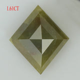 1.61 CT Natural Loose Diamond Kite Yellow Color I3 Clarity 9.60 MM KDL8814