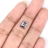 Natural Loose Square Diamond Brown Color 1.10 CT 7.10 MM Square Shape Rose Cut Diamond L7435