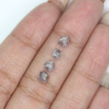 Natural Loose Rough Diamond Pink Color 1.68 CT 4.10 MM Rough Shape Diamond L8933