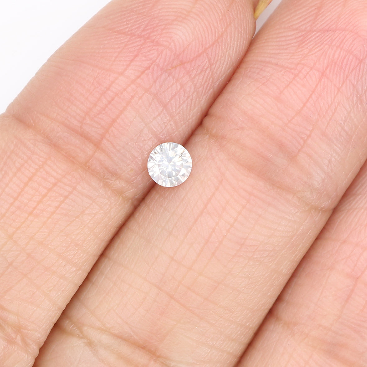 Natural Loose Round Brilliant Cut Diamond White Color 0.20 CT 3.70 MM Round Shape Brilliant Cut Diamond KR2487