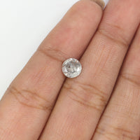 Natural Loose Round Diamond, Salt And Pepper Round Diamond, Natural Loose Diamond, Round Brilliant Cut Diamond, 1.06 CT Round Shape KDL2719