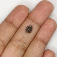 Natural Loose Pear Diamond Brown Color 1.13 CT 7.50 MM Pear Shape Rose Cut Diamond L8809