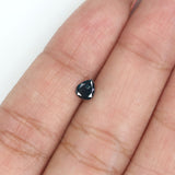 Natural Loose Pear Blue Color Diamond 0.27 CT 4.90 MM Pear Shape Rose Cut Diamond L8523