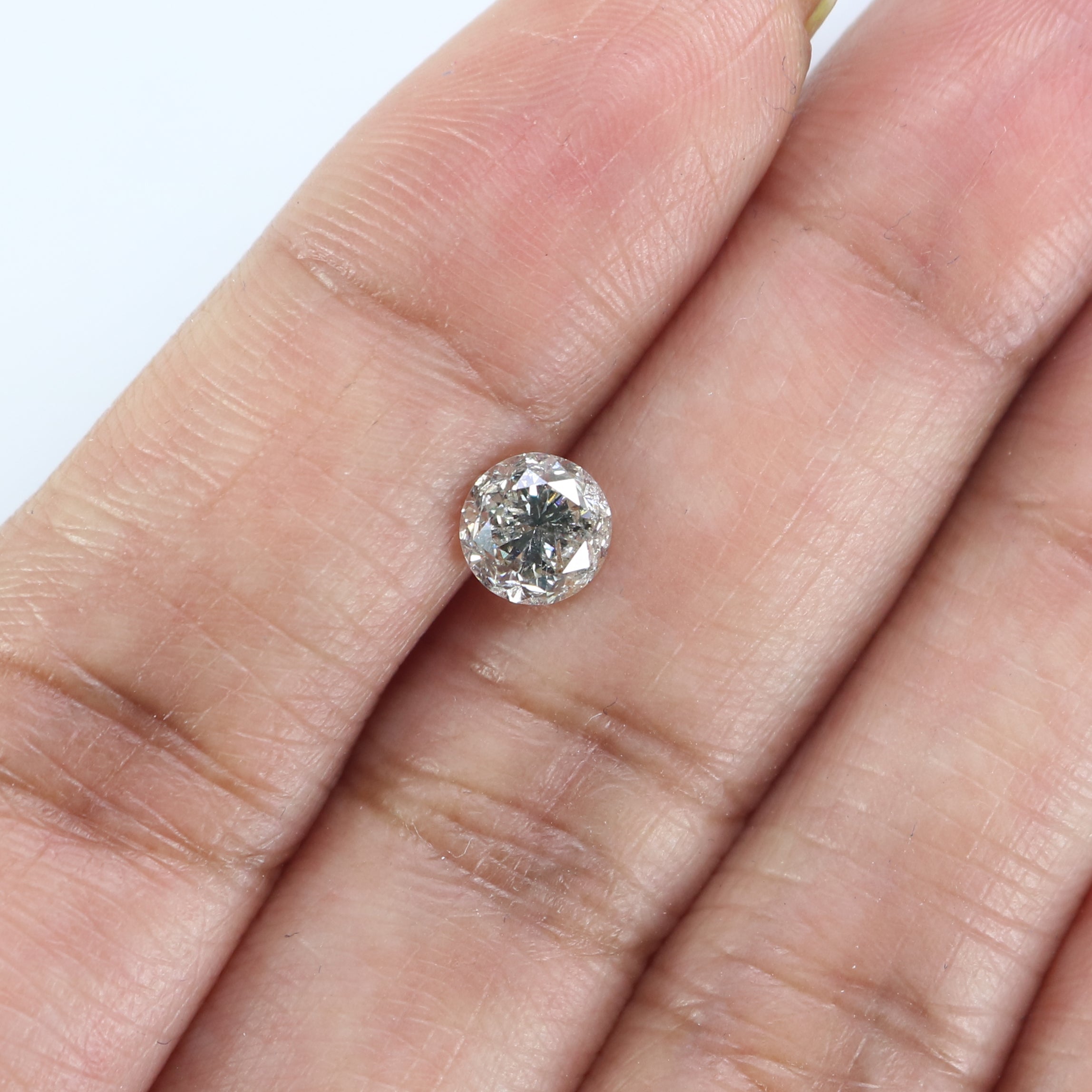 0.90 Ct Natural Loose Round Shape Diamond White - G Color Round Cut Diamond 5.80 MM Natural Loose Diamond Round Brilliant Cut Diamond QL2655