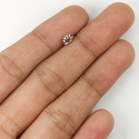 0.33 Ct Natural Loose Diamond, Oval Diamond, Brown Diamond, Antique Diamond, Rustic Diamond, Polished Diamond, Real Diamond, L598
