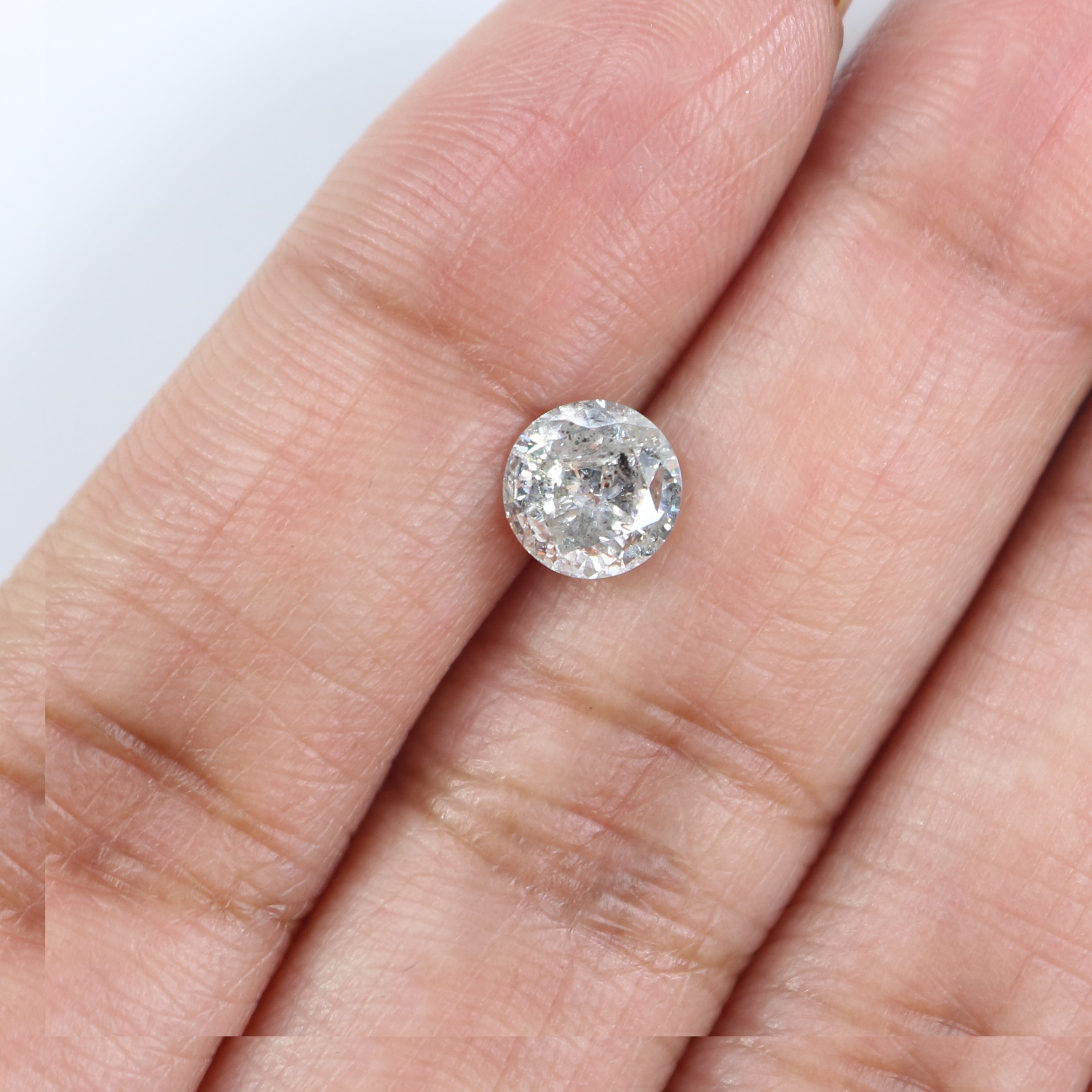 1.00 Ct Natural Loose Round Shape Diamond White - H Color Round Cut Diamond 6.40 MM Natural Loose Diamond Round Brilliant Cut Diamond LQ2664