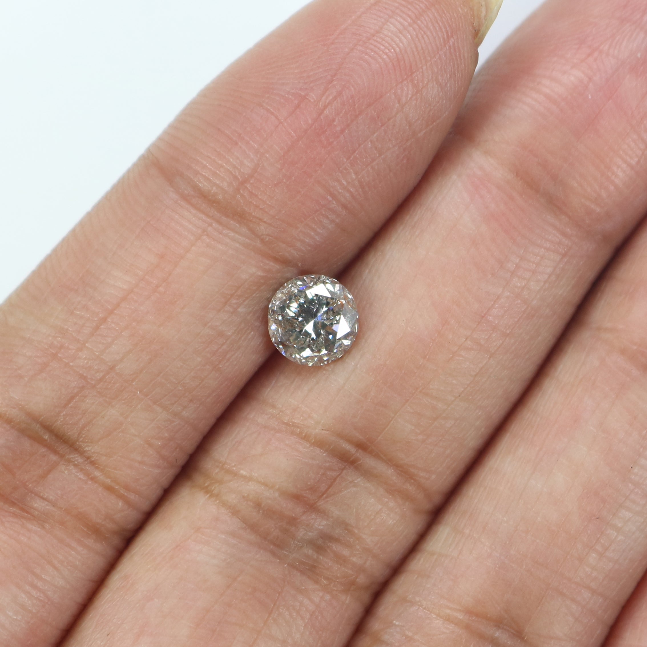 0.93 Ct Natural Loose Round Shape Diamond White - G Color Round Cut Diamond 5.75 MM Natural Loose Diamond Round Brilliant Cut Diamond QL2679