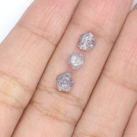 Natural Loose Rough Diamond Grey Color 1.90 CT 4.70 MM Rough Shape Diamond L9883