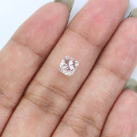 Natural Loose Cushion Diamond White - G Color 1.21 CT 5.97 MM Cushion Shape Rose Cut Diamond KDL2583
