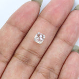 Natural Loose Cushion Diamond White - G Color 1.21 CT 5.97 MM Cushion Shape Rose Cut Diamond KDL2583