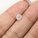Natural Loose Round White Milky Color Diamond 0.72 CT 5.50 MM Round Shape Brilliant Cut Diamond KR1810