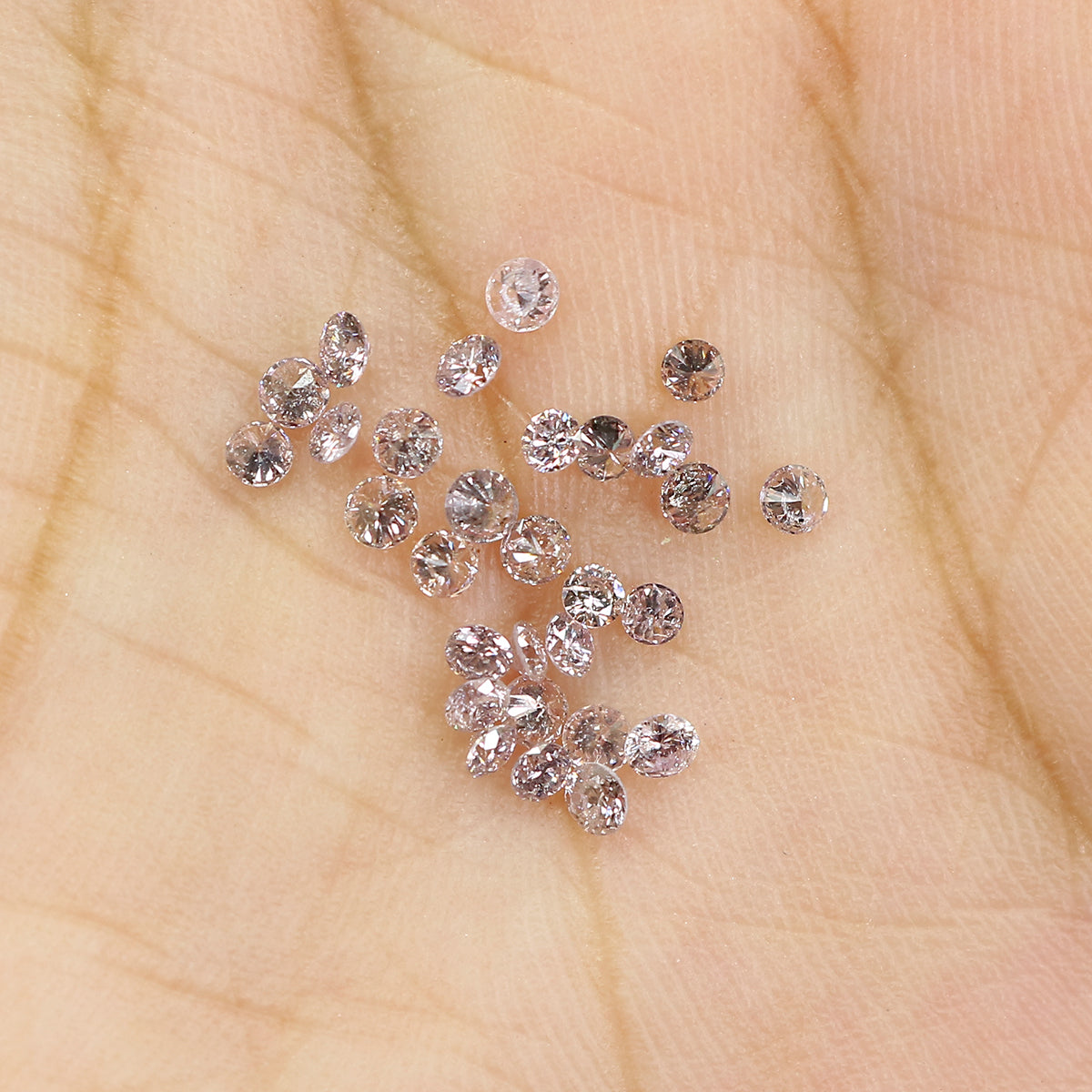 0.81 Ct Natural Loose Round Brilliant Cut Diamond Pink Color Round Cut Diamond 1.70 MM Natural Diamond Pink Color Round Shape Diamond LQ954