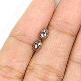 Natural Loose briolette Brown Color Diamond 1.07 CT 4.90 MM Drop Shape Rose Cut Diamond L9993