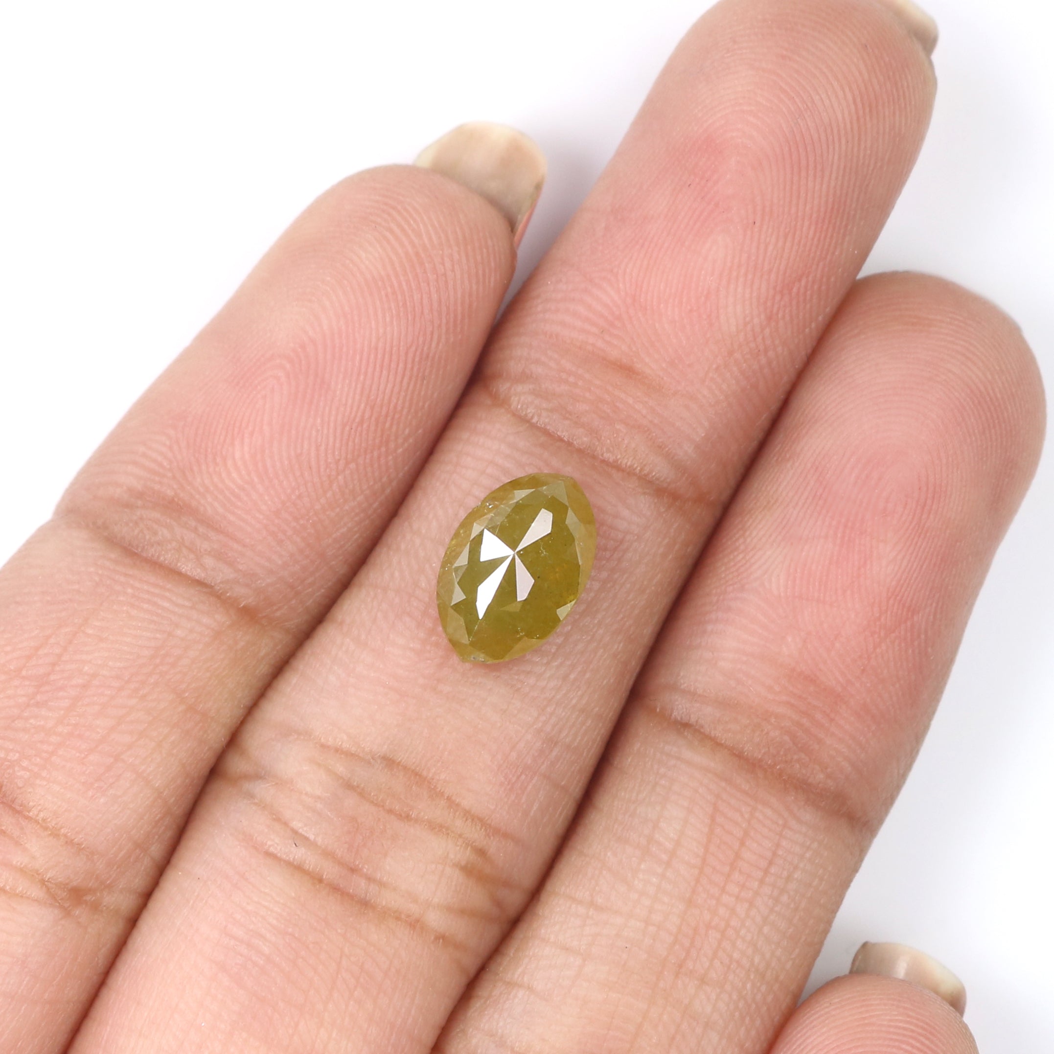 2.04 CT Natural Loose Marquise Diamond Yellow Color Marquise Diamond 9.60 MM Natural Yellow Color Diamond Marquise Rose Cut Diamond QL2127