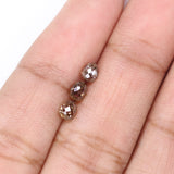 Natural Loose briolette Brown Color Diamond 1.01 CT 3.72 MM Drop Shape Rose Cut Diamond L9889