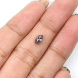 Natural Loose Marquise Salt And Pepper Diamond Black Grey Color 0.49 CT 6.05 MM Marquise Shape Rose Cut Diamond L8829