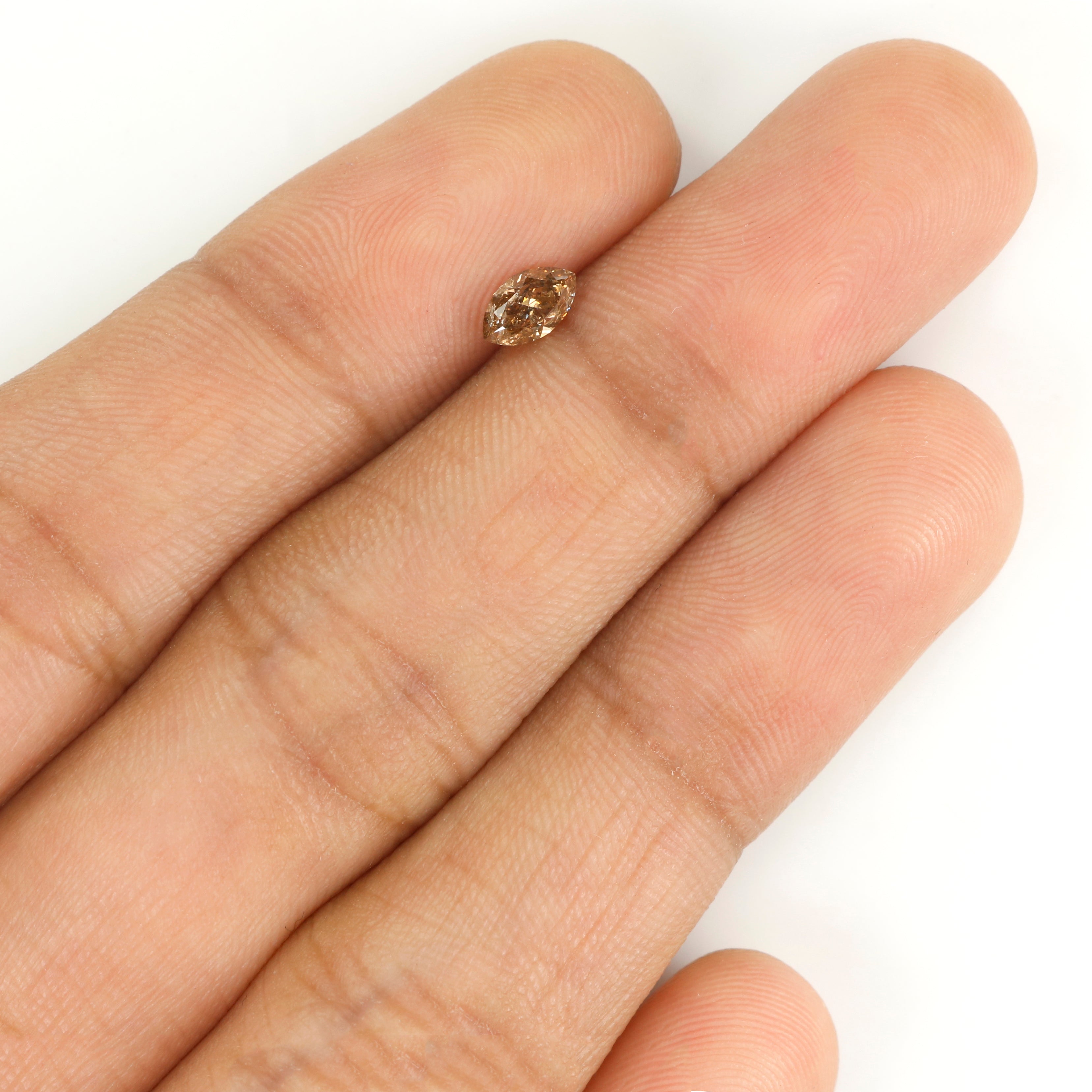 0.29 CT Natural Loose Marquise Shape Diamond Brown Color Marquise Diamond 5.60 MM Natural Brown Color Marquise Brilliant Cut Diamond LQ562