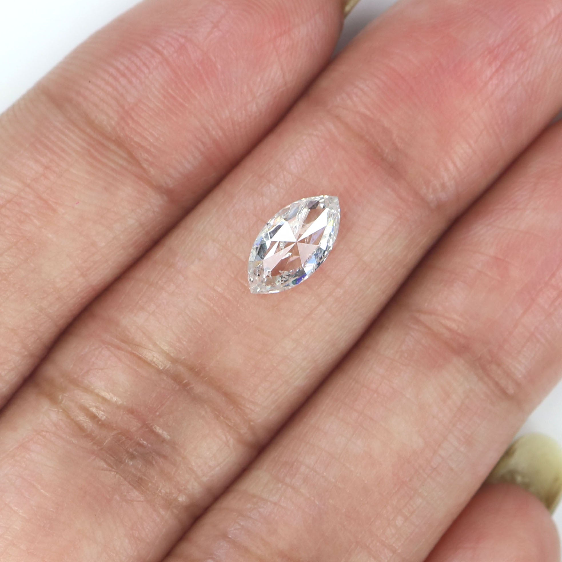 0.87 CT Natural Loose Marquise Shape Diamond White - G Loose Marquise Rose Cut Diamond 8.85 MM White - G Color Marquise Cut Diamond QL2685